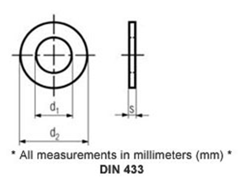Plain Small Od Washers