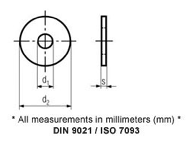 Plain Big Od Washers